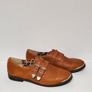 Gianni Bini leather loafers oxford Sz.8M